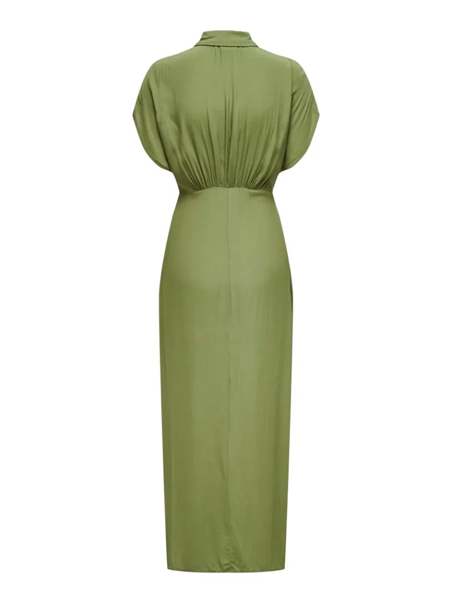 Jdysonya S/s Maxi Shirt Dress Wvn - Army - Afbeelding 3