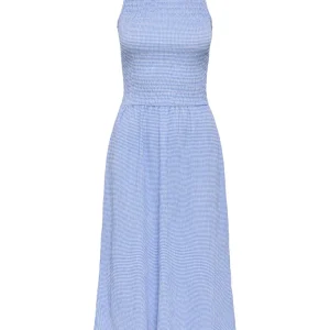 Onlcelle Life S/l Smock Dress Jrs - Blauw Dessin