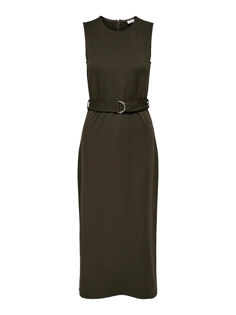 Jdyana S/l Belt Dress Jrs - Bruin