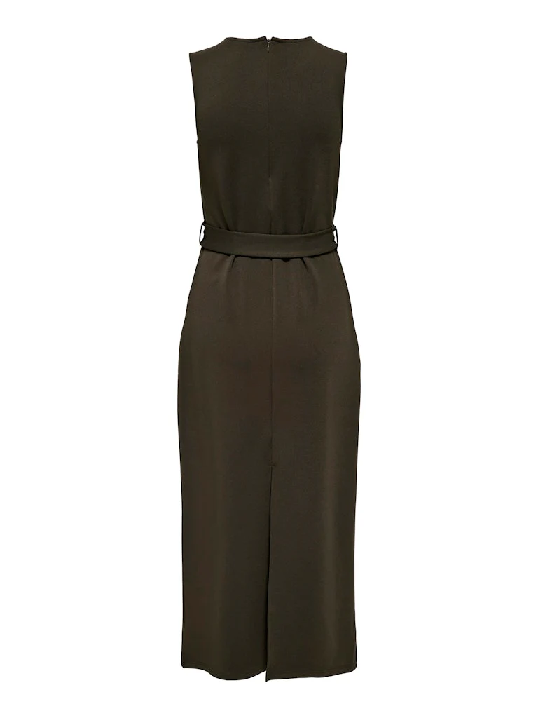 Jdyana S/l Belt Dress Jrs - Bruin - Afbeelding 3