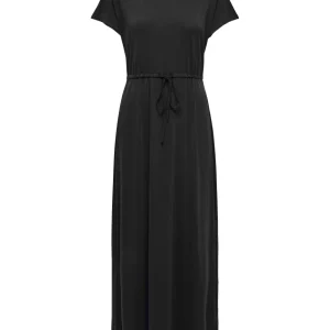 Onlhannah S/s Long Dress Jrs - Zwart