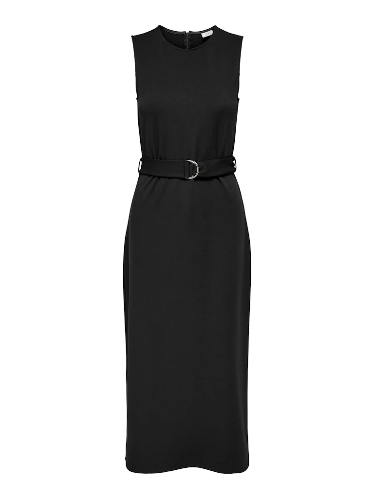 Jdyana S/l Belt Dress Jrs - Zwart - Afbeelding 2
