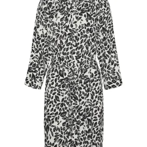 Vmgwen 3/4 Abk Shirt Dress Wvn Btq - Zand Dessin