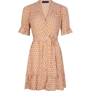 Dress Nynke - Oranje Dessin