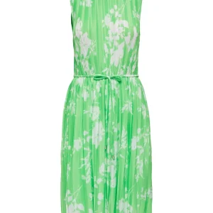 Onlelema S/l Plisse Dress Box Jrs - Groen Dessin