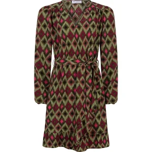 Dress Rayne - Groen Dessin