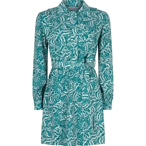 Dress Kali - Groen Dessin