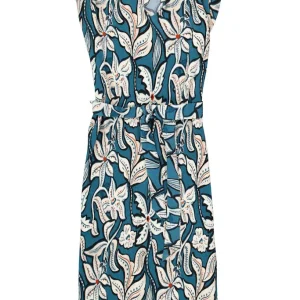 Jurk Km Print - Blauw Dessin