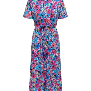 Jdyelva S/s Shirt Dress Wvn - Roze Dessin