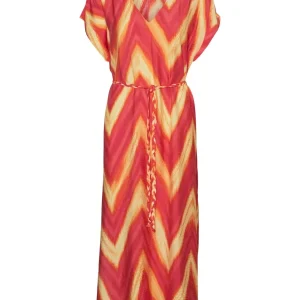 Vmjosie Kua Ss 7/8 Kaftan Wvn - Roze Dessin
