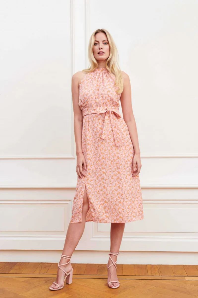 Dress Imke - Roze Dessin - Afbeelding 2