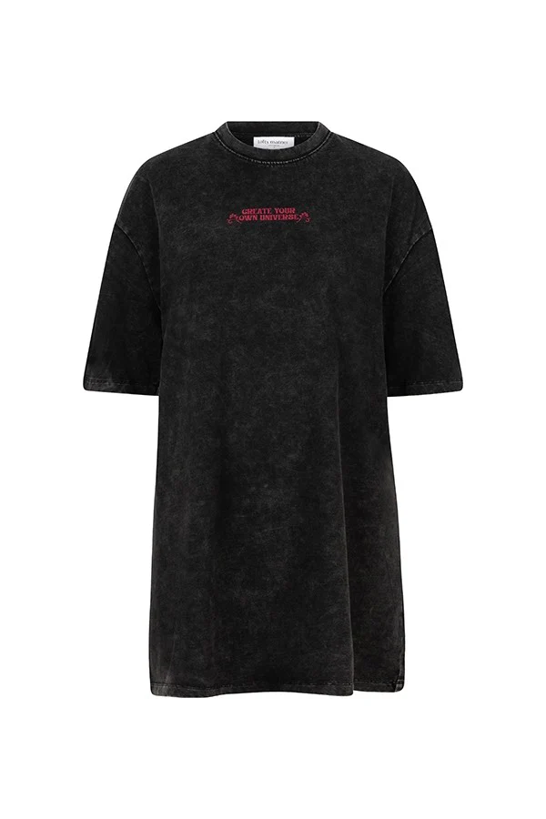 T-shirt Dress Roxy - Zwart