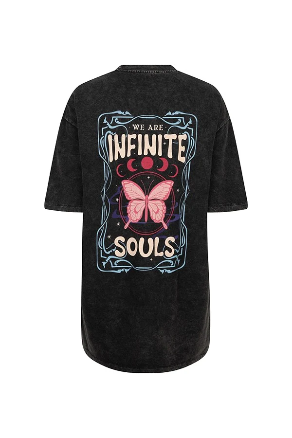 T-shirt Dress Roxy - Zwart - Afbeelding 3