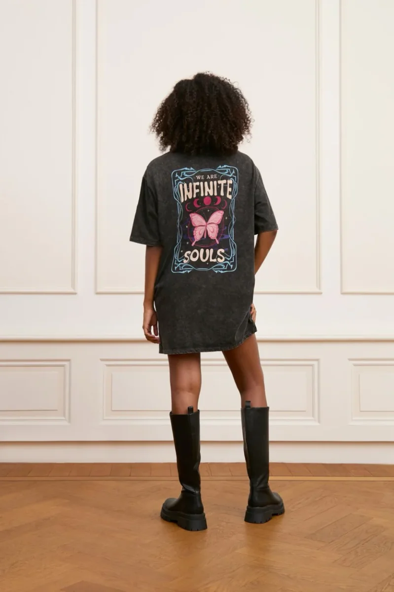 T-shirt Dress Roxy - Zwart - Afbeelding 6