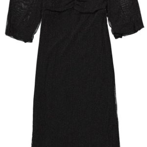 Garcia - Halflange jurken - 4429.80.0065 - Zwart