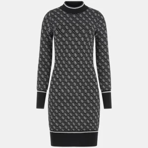 4g Logo Swtr Dress - Zwart Dessin