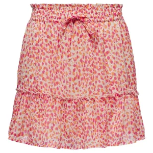 Jdyjenify Life Mw Frill Skirt Wvn - Zand Dessin