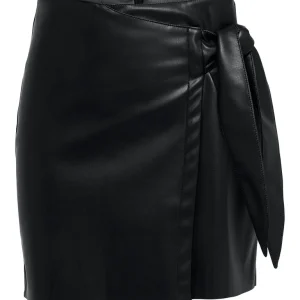 Onlolivia Faux Leather Skirt Noos Otw - Zwart