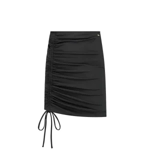 Drawcord Top - Zwart