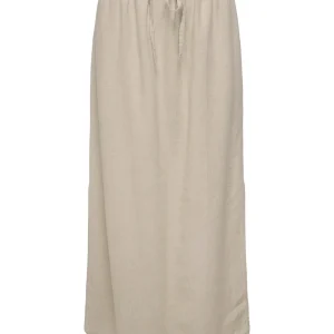 Jdysay Mw Maxi Slit Skirt Wvn Noos - Beige