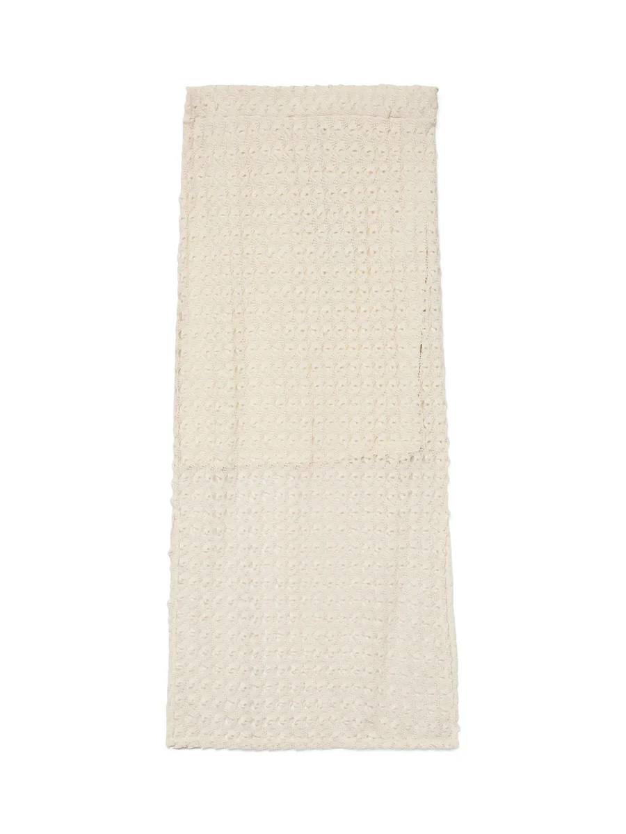 Vmdylie Hw Ankel Skirt Wvn Btq Ga - Beige - Afbeelding 2