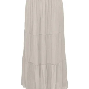 Onlmikka Life Long Skirt Wvn Noos - Beige