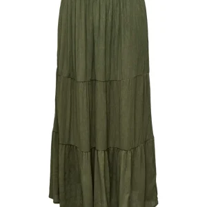 Onlmikka Life Long Skirt Wvn Noos - Army