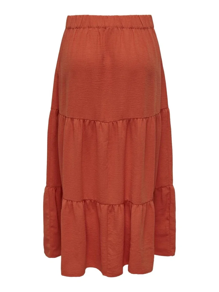 Jdyhannah Hw Midi Skirt Wvn - Brique - Afbeelding 3