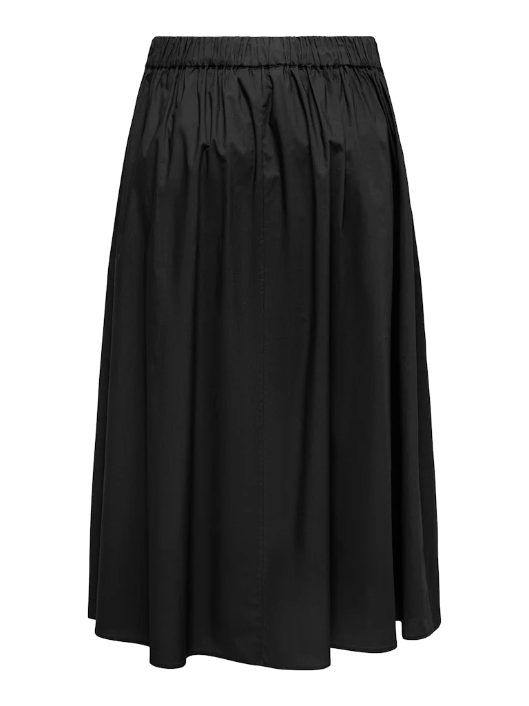 Onlmaila Long Pleat Skirt Ox Wvn - Zwart - Afbeelding 9