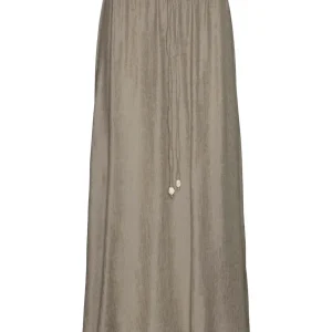 Vmoura Hw Ankle Skirt Wvn - Grijs