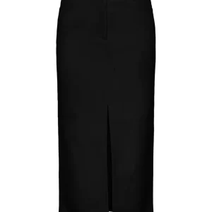 Onlrima Faux Leather Long Skirt Otw - Zwart