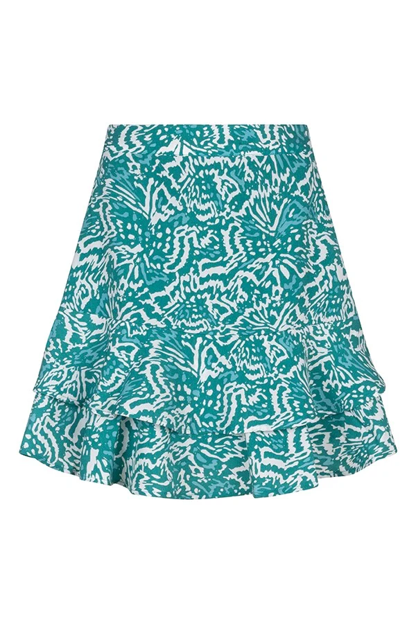 Skirt Leona - Groen Dessin - Afbeelding 2