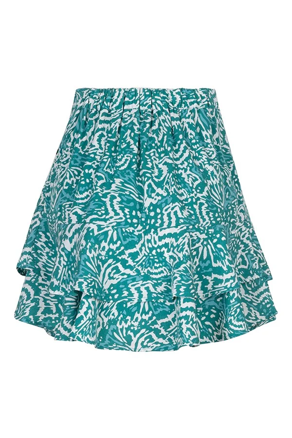 Skirt Leona - Groen Dessin - Afbeelding 3