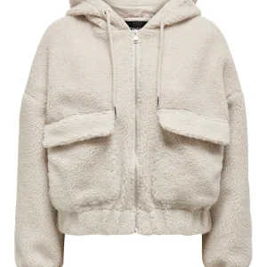 Onltanja Teddy Hood Jacket Otw Noos - Beige
