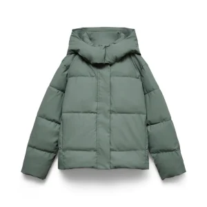Vmgretakylie Short Coated Jacket Noos - Olijf