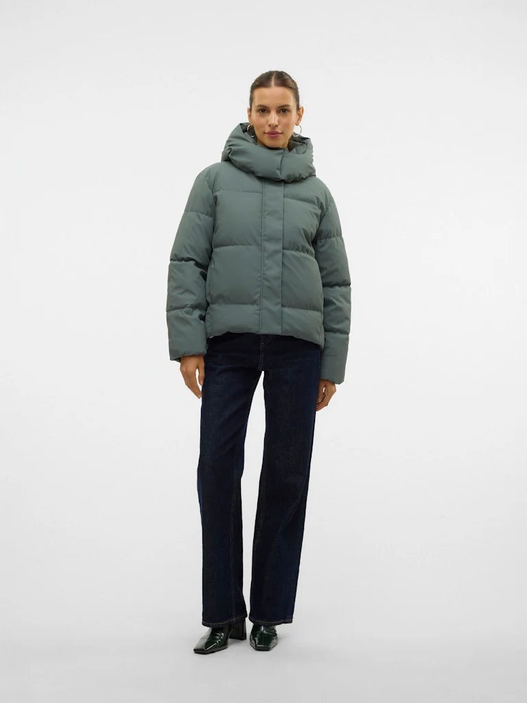 Vmgretakylie Short Coated Jacket Noos - Olijf - Afbeelding 4