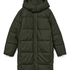 Vmgretakylie Coated Coat Noos - Army