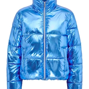 Onlpearl Dolly Puffer Jacket Otw - Kobalt