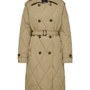Onlmauda Quilted Coat Otw - Camel