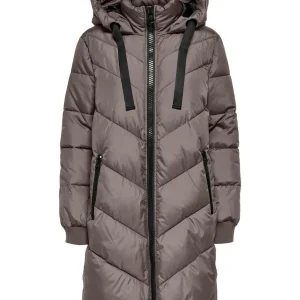 Jdyskylar Padded Hood Jacket Otw No - Taupe