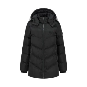 Diagonal Puffer - Zwart