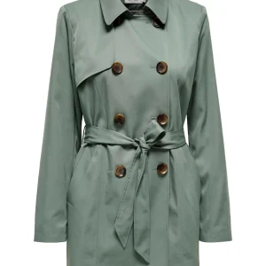 Onlvalerie Trenchcoat Otw Noos - Olijf