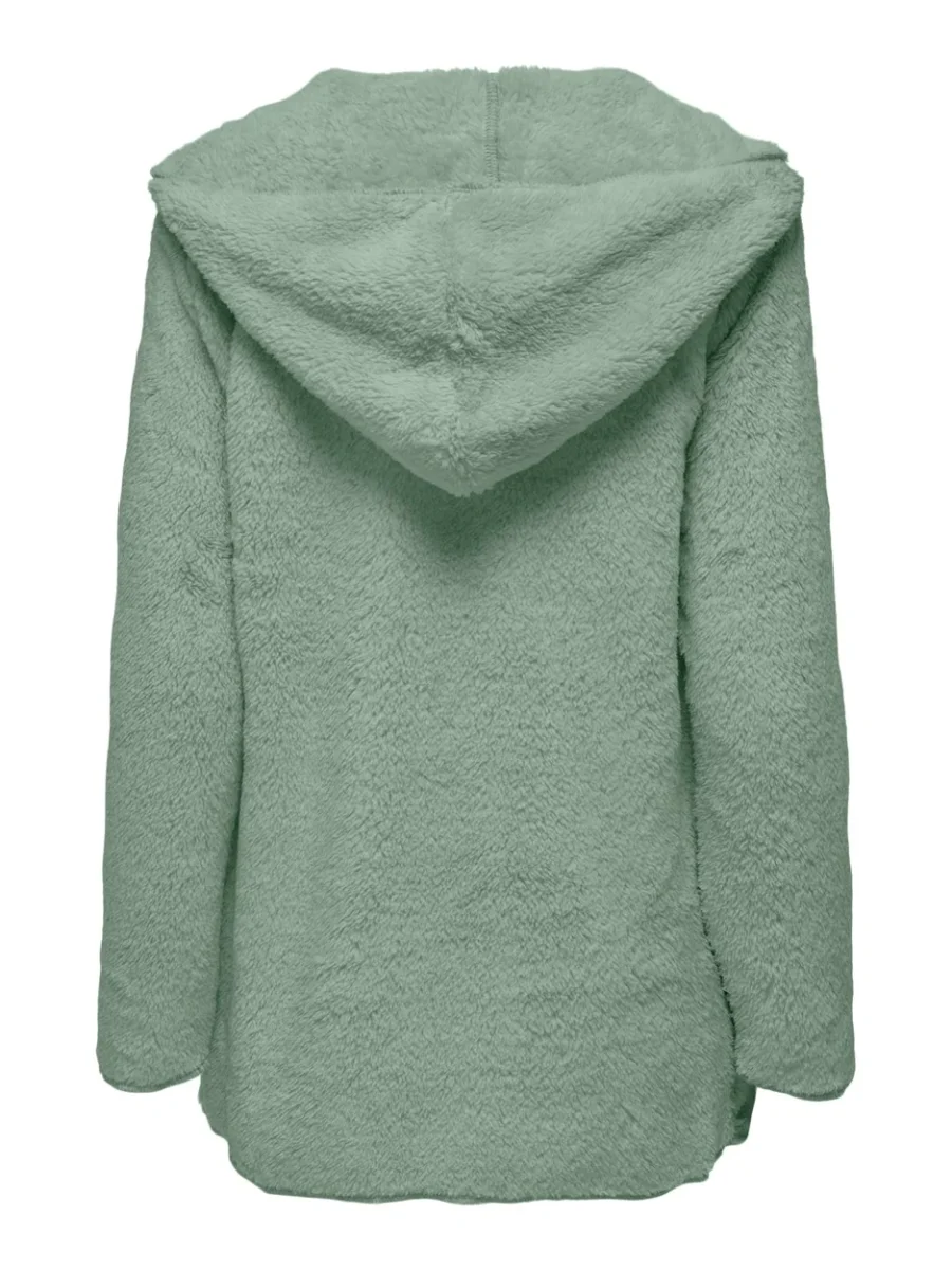 Onlcontact Hood Sherpa Coat Otw Cc - Lila - Afbeelding 3