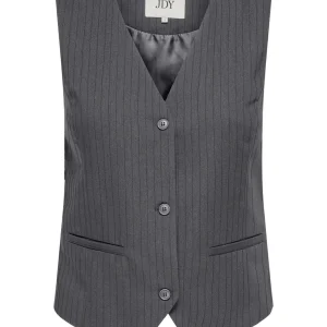 Jdyulrikke Waistcoat Pnt - Antraciet