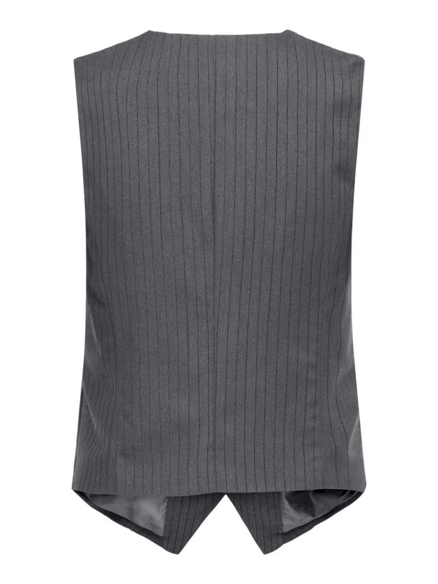 Jdyulrikke Waistcoat Pnt - Antraciet - Afbeelding 3