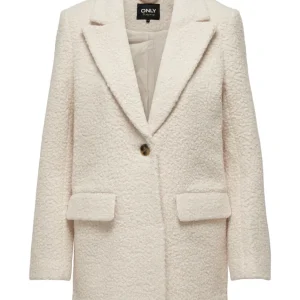 Onlpiper Boston Blazer Cc - Off-white