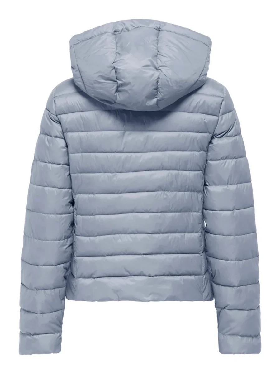 Onltahia Lw Quilted Hood Jkt Noos Otw - Lichtblauw - Afbeelding 5