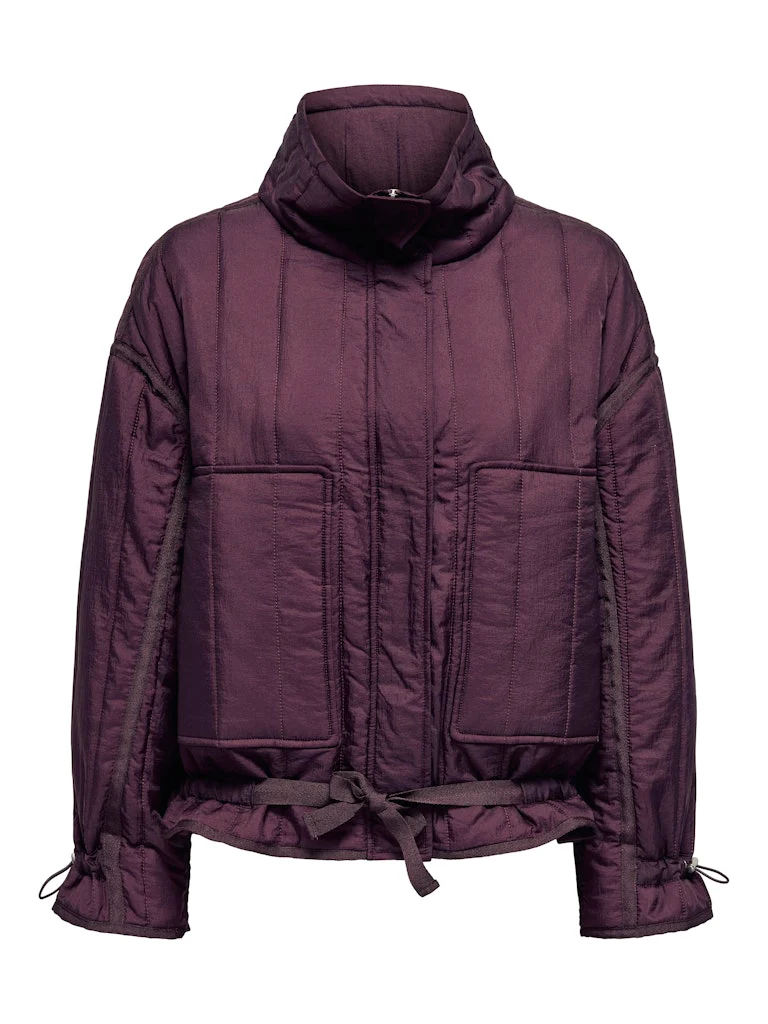 Onlwaleria Quilted Jacket Cc Otw - Bordeaux