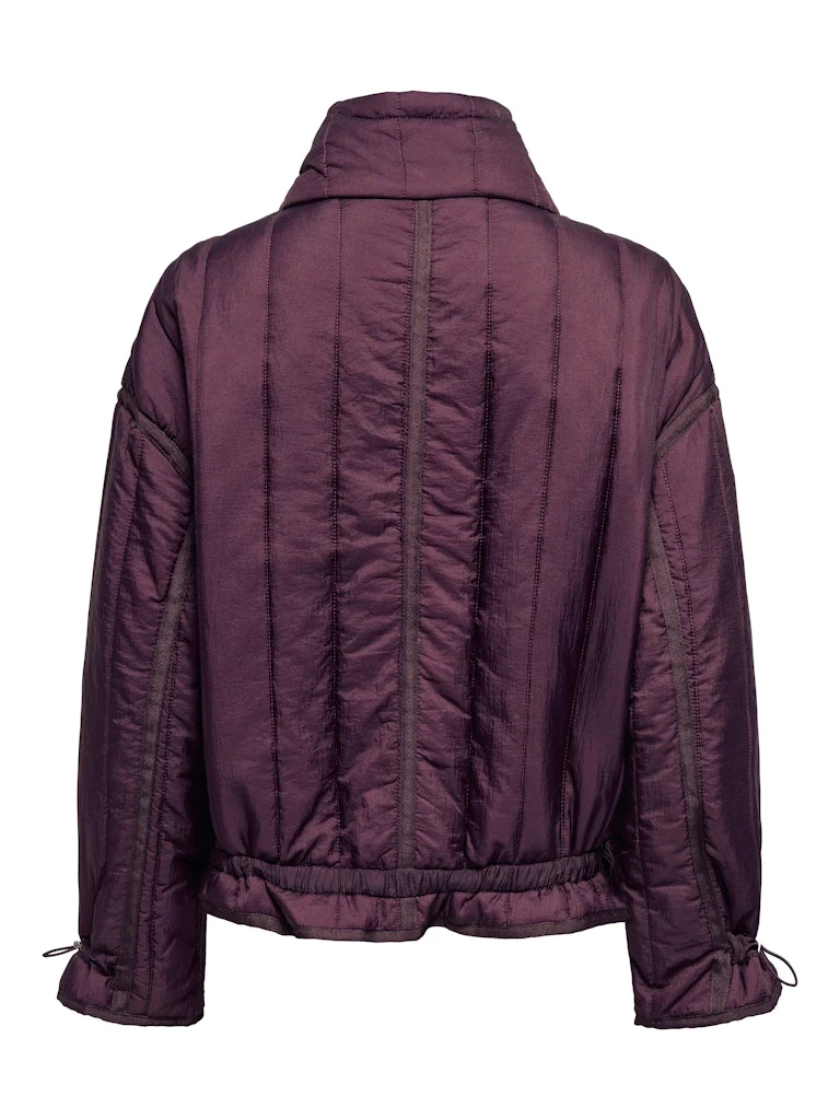 Onlwaleria Quilted Jacket Cc Otw - Bordeaux - Afbeelding 3
