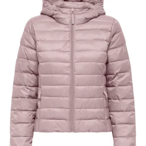 Onltahia Lw Quilted Hood Jkt Noos Otw - Licht Roze